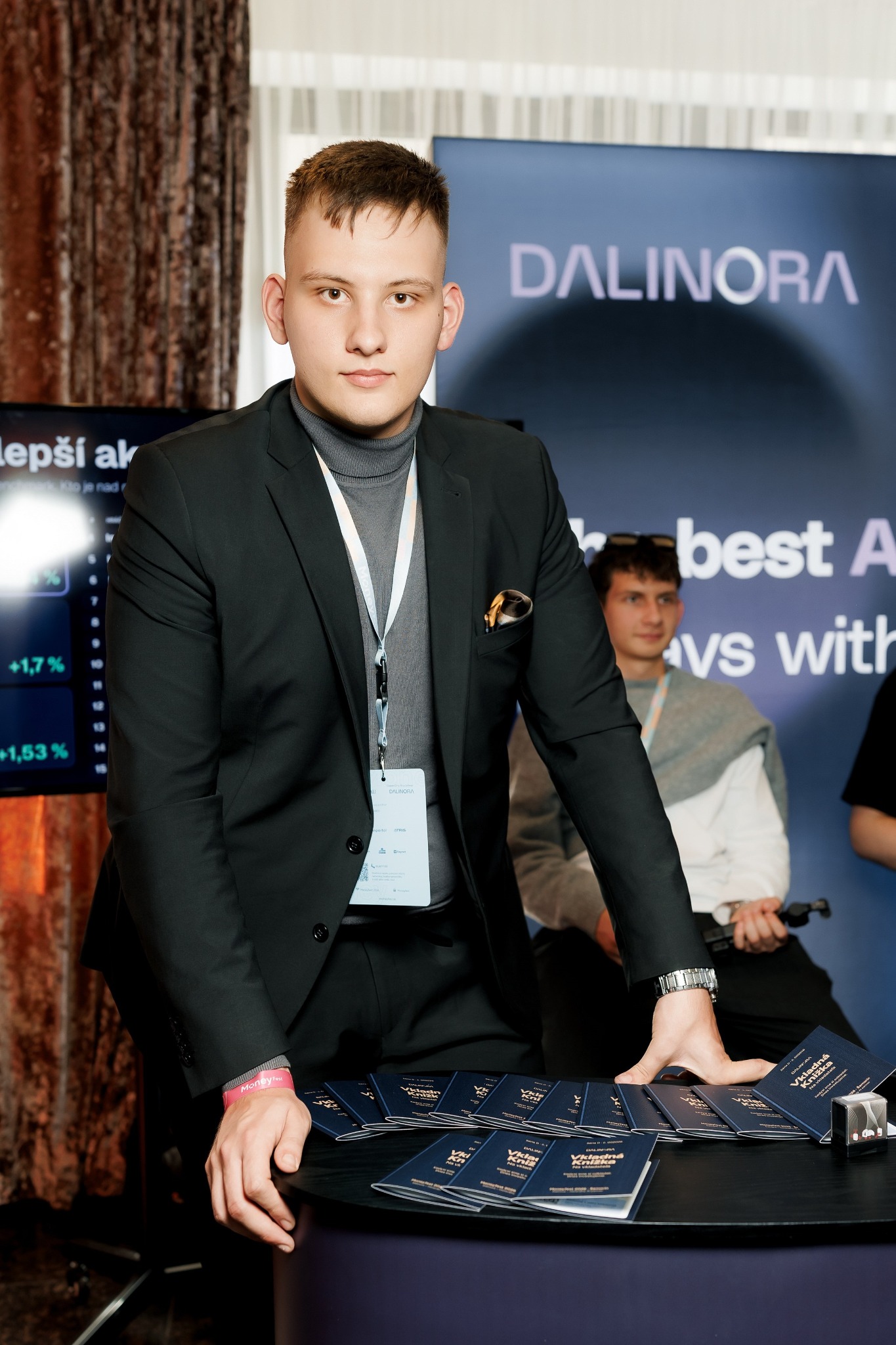 Samuel Uhliar na podujatí MoneyFest